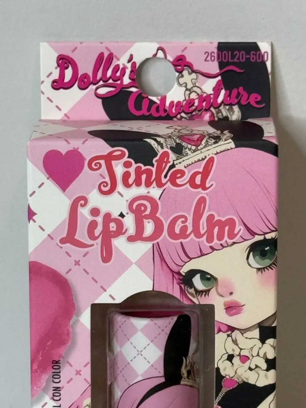Ioni Dolly's Adventure Bunny Fuchsia Tinted Lip Balm